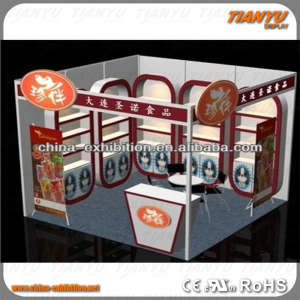 Exhibition Custom Light Booth Design and Fabrication